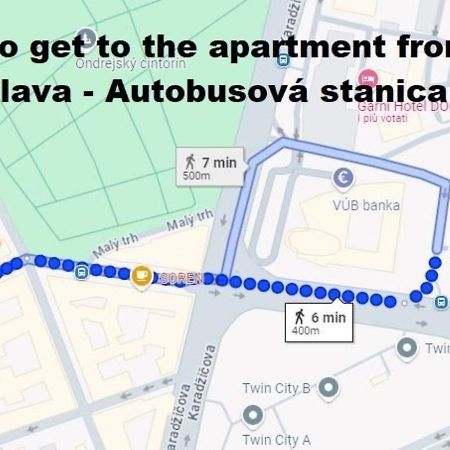 Romantic Central Flat Μπρατισλάβα Εξωτερικό φωτογραφία